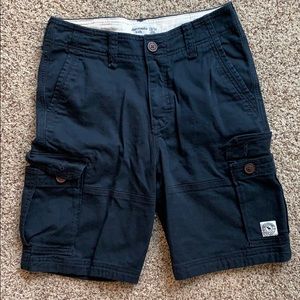Abercrombie shorts boys 13/14 navy